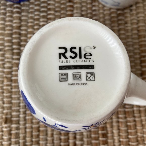 RSLEE Set of Four Ceramic Kitty Cat Mugs - Picture 8 of 8